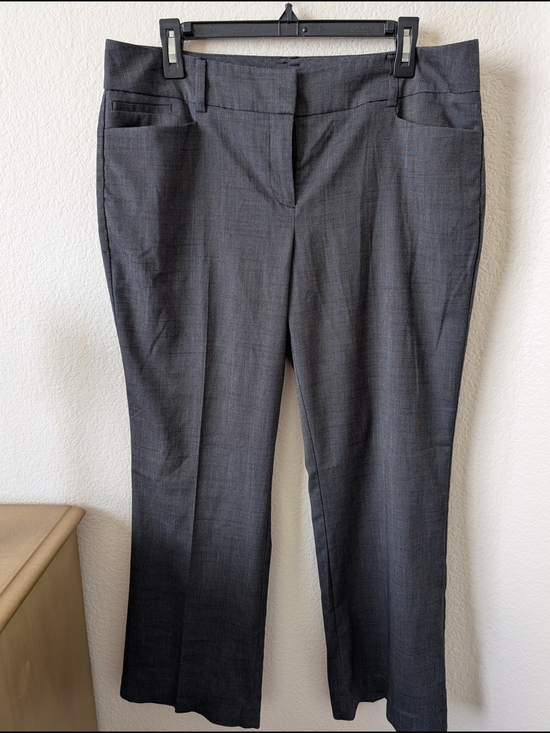 New York & Company Pants - New York & Company Charcoal Gray Dress Trousers